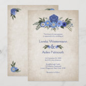 RPG Dice Gamer bruiloft uitnodiging (Voorkant / Achterkant)