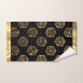 RPG Dice | Gold Fantasy Tabletop Retro PnP Gamer Bad Handdoek (Handdoek)