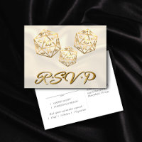 RPG Dice | Gold Fantasy tafelblad gamer Entree RSV