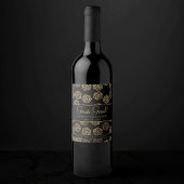 RPG Dice | Gold Fantasy Tafelblad PnP Gamer Custom Wijn Etiket