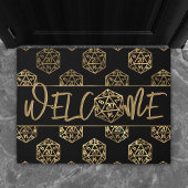 RPG Dice | Gold Retro Tafelblad Rollenspeler Welko Deurmat