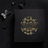 RPG Dice | Gold Tafelblad PnP Roleplayer Bedankt Ronde Sticker