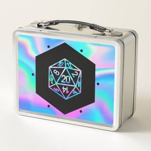 RPG Dice | Holo Fantasy Retro Tafelblad PnP Gamer (Achterkant)