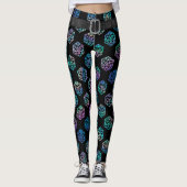 RPG Dice | Holo Fantasy Retro Tafelblad PnP Gamer Leggings (Voorkant)