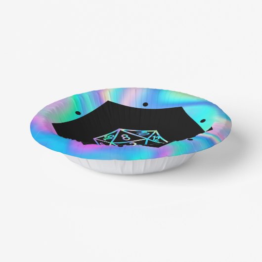 RPG Dice | Holo Fantasy Retro Tafelblad PnP Gamer Papieren Kommen (Gebogen)