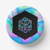 RPG Dice | Holo Fantasy Retro Tafelblad PnP Gamer Papieren Kommen (Voorkant)