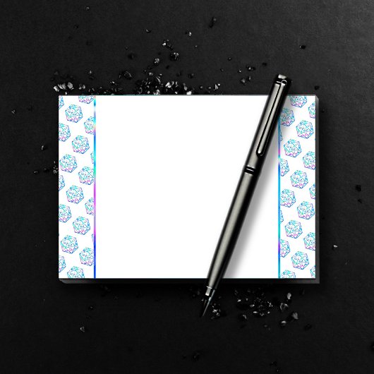 RPG Dice | Holo Fantasy Retro Tafelblad PnP Gamer Post-it® Notes
