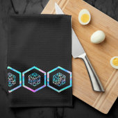 RPG Dice | Holo Fantasy Retro Tafelblad PnP Gamer Theedoek