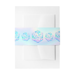 RPG Dice   Holo Fantasy Retro Tafelblad PnP Gamer Uitnodigingen Wikkel