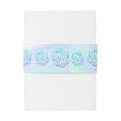 RPG Dice | Holo Fantasy Retro Tafelblad PnP Gamer Uitnodigingen Wikkel (Achterkant Voorbeeld)