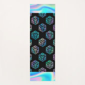 RPG Dice | Holo Fantasy Retro Tafelblad PnP Gamer Yogamat (Voorkant)