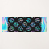 RPG Dice | Holo Fantasy Retro Tafelblad PnP Gamer Yogamat (Voorkant (horizontaal))