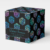 RPG Dice | Holo Fantasy Tafelblad PnP Gamer Custom Bedankdoosjes (Voorkant Zijde)