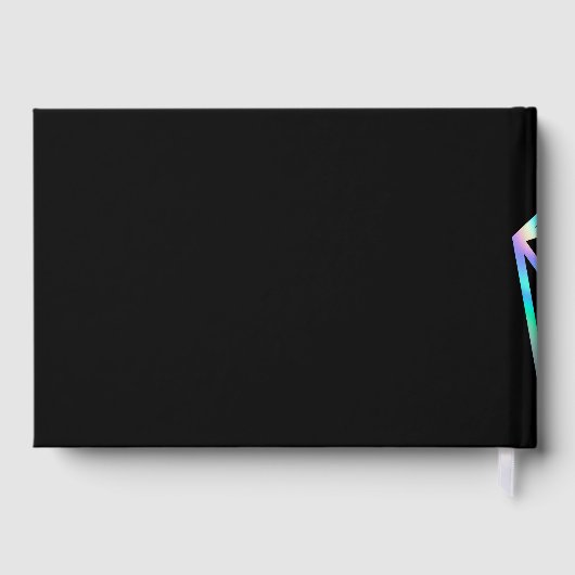 RPG Dice | Holo Fantasy Tafelblad PnP Gamer Custom Gastenboek (Achterkant)