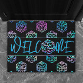 RPG Dice | Holo Retro Tafelblad Rollenspeler Welko Deurmat