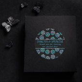 RPG Dice | Holo Tafelblad PnP Roleplayer Bedankt Ronde Sticker