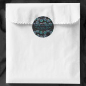 RPG Dice | Holo Tafelblad PnP Roleplayer Bedankt Ronde Sticker