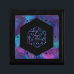 RPG Dice | Nebula Fantasy Retro Tabletop PnP Gamer Cadeaudoosje<br><div class="desc">Het is altijd GAME ON, dus kies je wapen en rol initiatief... Een nieuwigheid GEEK CHIC gamer bruiloft / party thema perfect voor elke old school tafelblad RPG pen / potlood en papier (PnP) fantasie rolspeler met een 20-zijdige dnd polyhedrale dobbelstenen met een natuurlijke 20 rol voor de rollenspel magische...</div>
