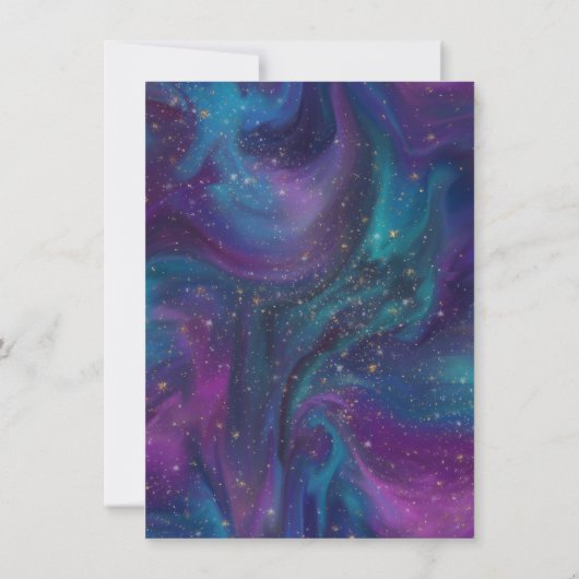 RPG Dice | Nebula Fantasy Retro Tabletop PnP Gamer Kaart (Achterkant)