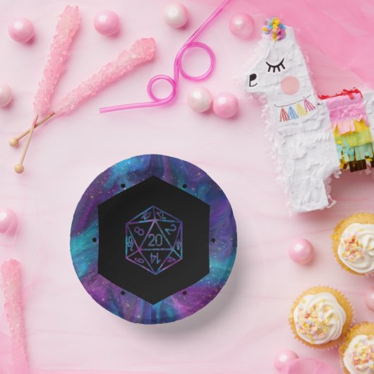 RPG Dice | Nebula Fantasy Retro Tabletop PnP Gamer Papieren Kommen (Feest)