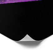 RPG Dice | Nebula Fantasy Retro Tabletop PnP Gamer Poster (Hoek)