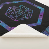 RPG Dice | Nebula Fantasy Retro Tabletop PnP Gamer Sherpa Deken (3/4)