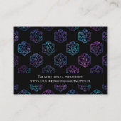 RPG Dice | Nebula Fantasy Tabletop Gamer Details Informatiekaartje (Achterkant)