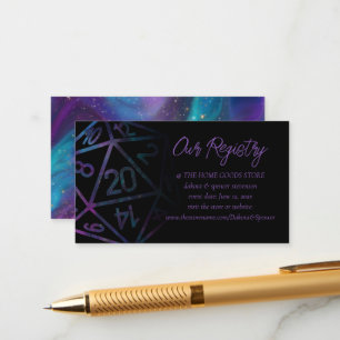 RPG Dice   Nebula Fantasy Tabletop Gamer Registry Informatiekaartje