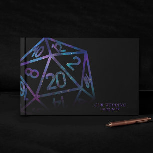RPG Dice   Nebula Fantasy Tafelblad Gamer Custom Gastenboek