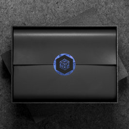 RPG Dice | Nebula Fantasy Tafelblad Gamer Custom Ronde Sticker