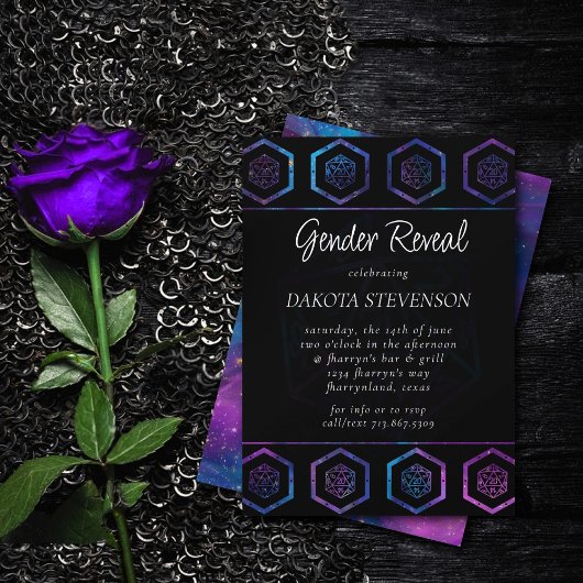 RPG Dice | Nebula Fantasy tafelblad PnP Gamer Part Kaart