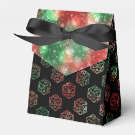 RPG Dice | XMAS Fantasy Retro Tafelblad PnP Gamer Bedankdoosjes