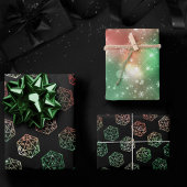 RPG Dice | XMAS Fantasy Retro Tafelblad PnP Gamer Inpakpapier Vel