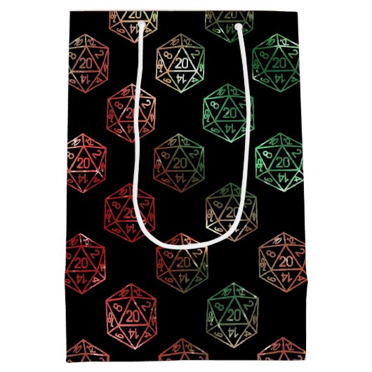 RPG Dice | XMAS Fantasy Retro Tafelblad PnP Gamer Medium Cadeauzakje (Achterkant)