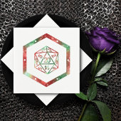 RPG Dice | XMAS Fantasy Retro Tafelblad PnP Gamer Servet