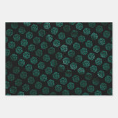 RPG Dobbelstenen | Emerald Fantasy Tabletop Retro  Inpakpapier Vel (Voorkant 3)