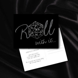 RPG Dobbelstenen | Fantasie Tafelblad Gamer Datumw Briefkaart
