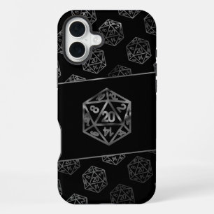 RPG Dobbelstenen   Fantasy Old School Tafelblad Re iPhone 16 Plus Hoesje