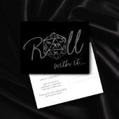 RPG Dobbelstenen | Fantasy Tafelblad Gamer Datumwi Briefkaart