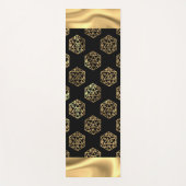 RPG Dobbelstenen | Gouden Fantasy Retro Tafelblad Yogamat (Voorkant)