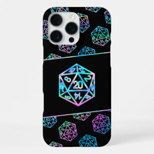 RPG Dobbelstenen   Holo Fantasy Retro Tafelblad Pn iPhone 16 Pro Max Hoesje