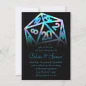 RPG Dobbelstenen | Holo Fantasy Retro Tafelblad Pn Kaart (Voorkant)