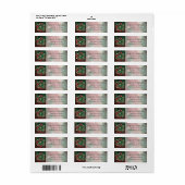 RPG Dobbelstenen | KERST Fantasy Tafelblad PnP Gam Etiket (Full Sheet)