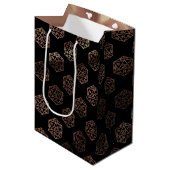 RPG Dobbelstenen | Koper Fantasy Retro Tafelblad P Medium Cadeauzakje (Voorkant Gekanteld)