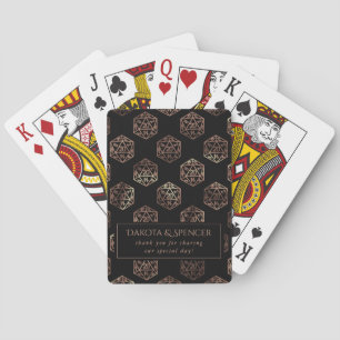 RPG Dobbelstenen   Koper Fantasy Tafelblad Gamer A Pokerkaarten