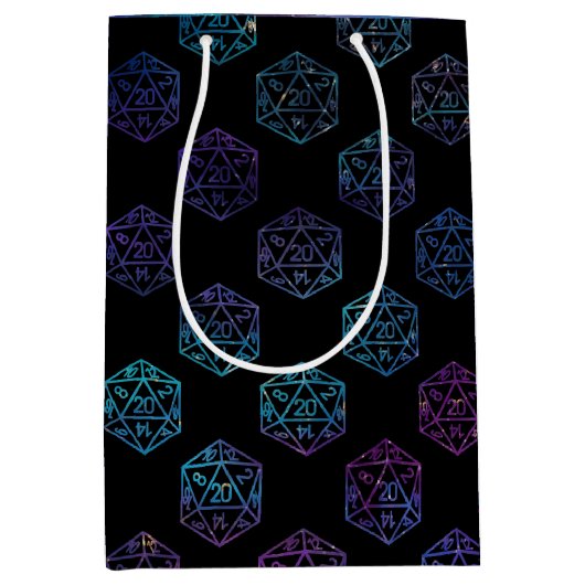 RPG Dobbelstenen | Nebula Fantasy Retro Tabletop P Medium Cadeauzakje (Voorkant)