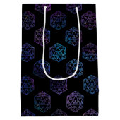 RPG Dobbelstenen | Nebula Fantasy Retro Tafelblad  Medium Cadeauzakje (Achterkant)