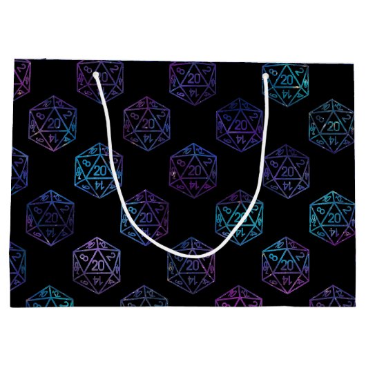 RPG Dobbelstenen | Nebula Fantasy Tafelblad Retro  Groot Cadeauzakje (Achterkant)