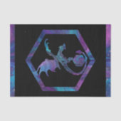 RPG Draak | Nebula Fantasy Tafelbladspeler Dobbels Tissuepapier (Voorkant)