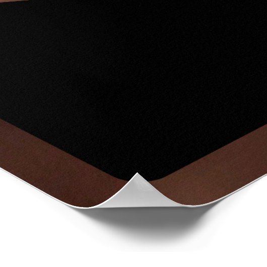 RPG Dragon | Copper Fantasy Tafelblad Gamer Dice Poster (Hoek)